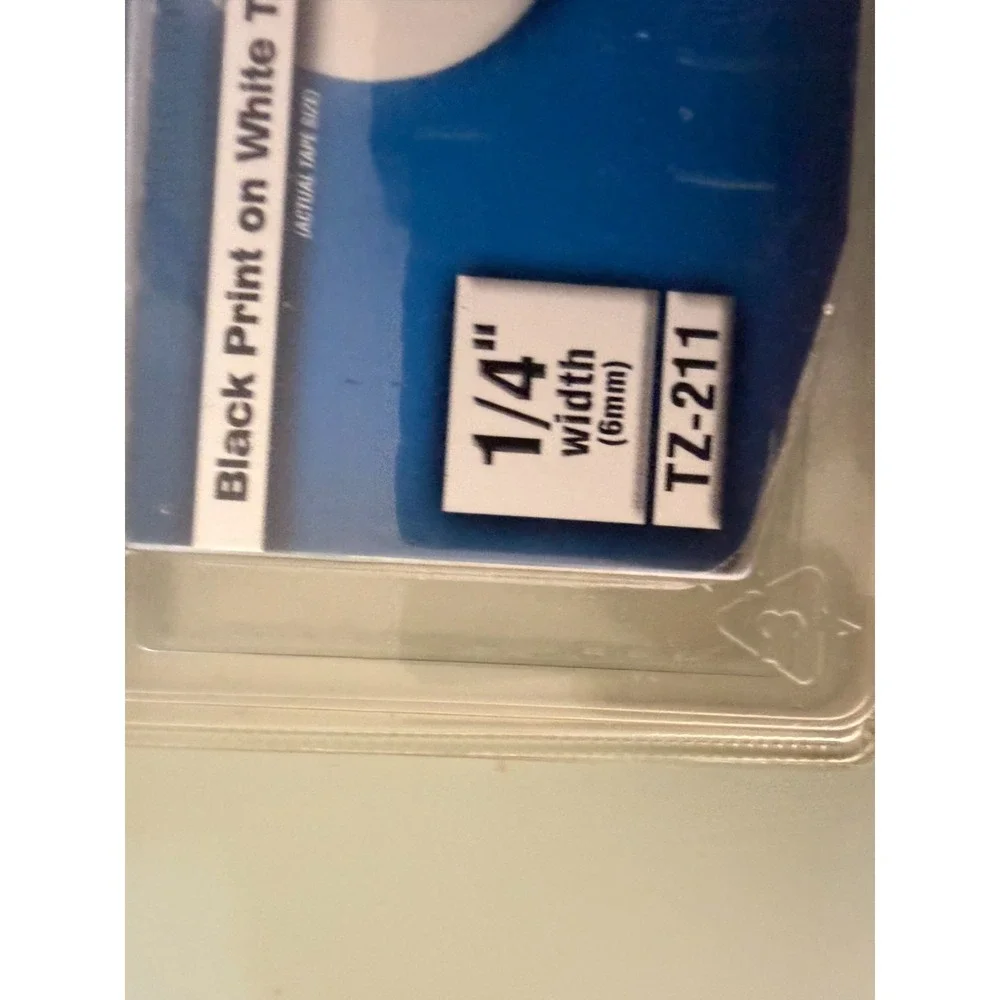 Vintage Sealed Brother Genuine Black on White 1/4